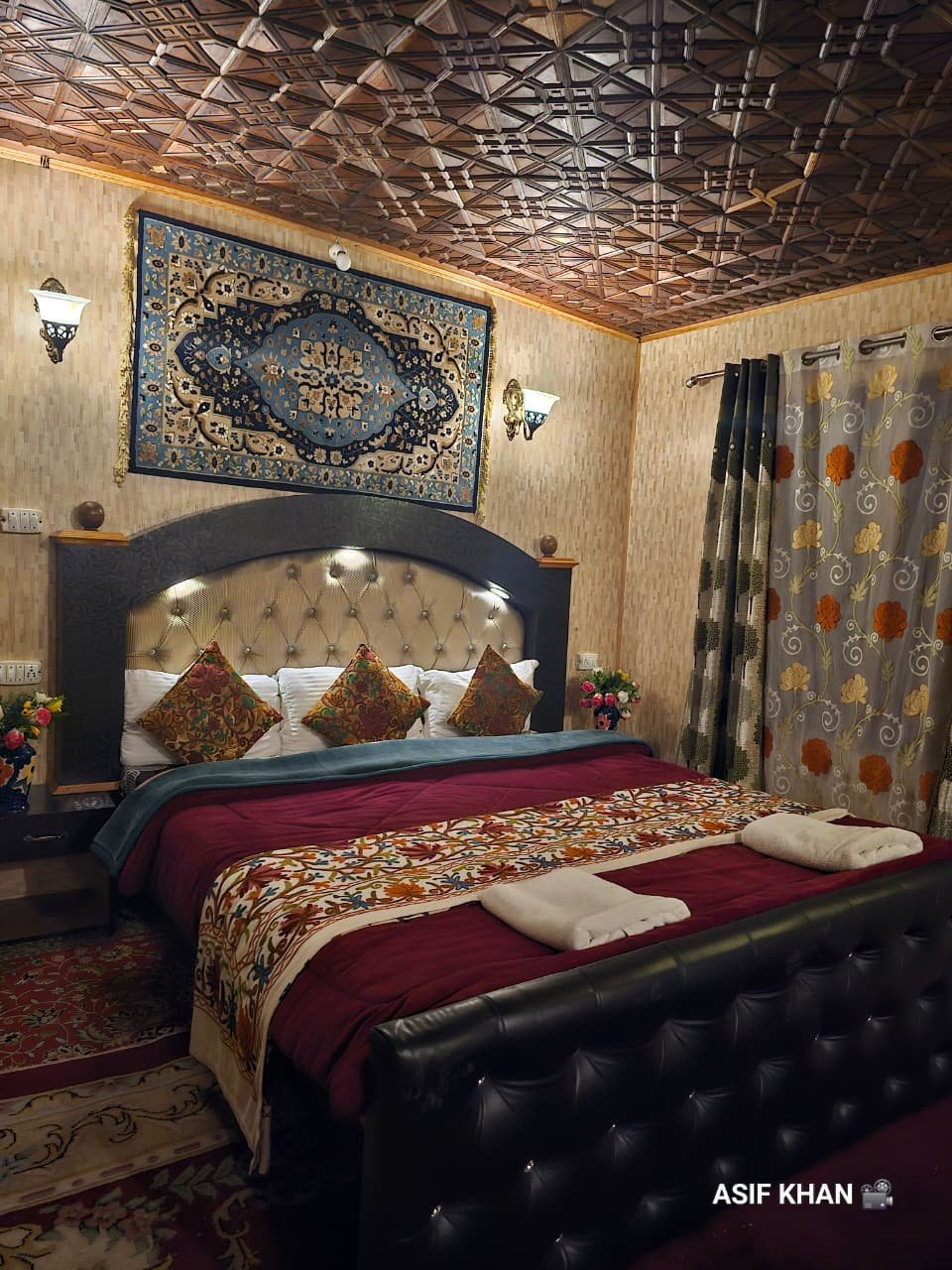 Elegant Walnut Wood Interiors